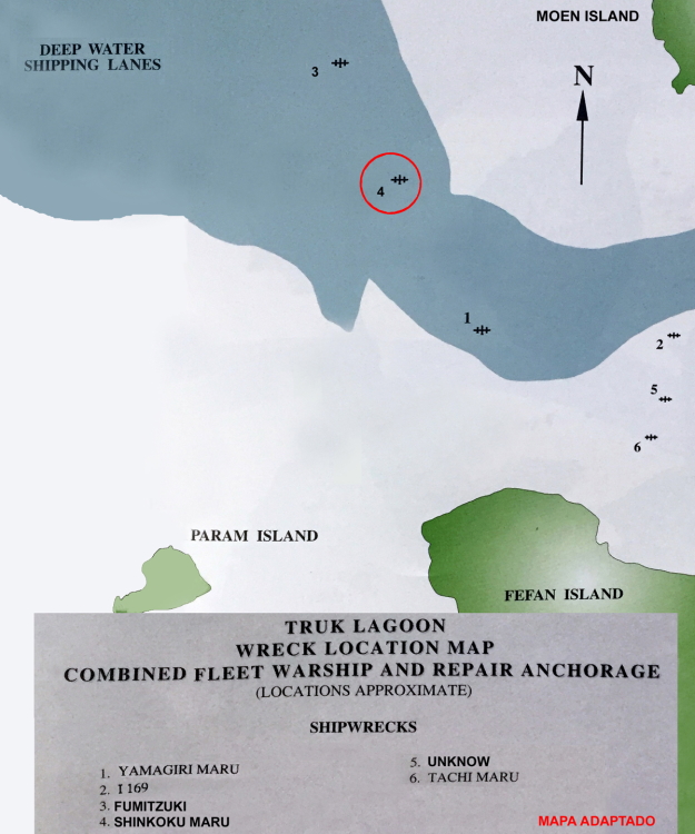 Chuukshinkoku mapa