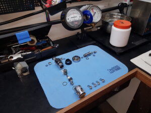 Equipamento coral de fogo
