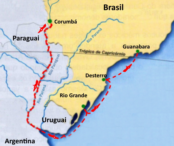 Rio Apa rota