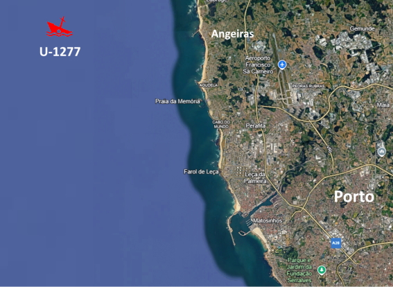 Especial - Top 10 da Europa e Mediterrâneo 13 U 1277 mapa